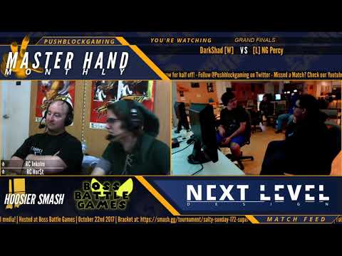 MHM15 [Wii U] - DarkShad [W] (Ryu) vs [L] NG Percy (Cloud) - GRAND FINALS