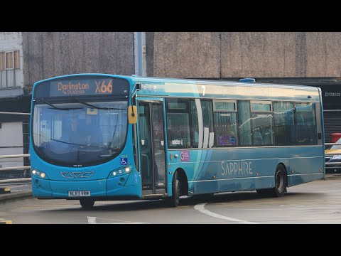 60MPH A66 THRASH | MAX X66 | Arriva NE - VDL SB200 Wright Pulsar 2 1516/NL63 VRM | Darlington