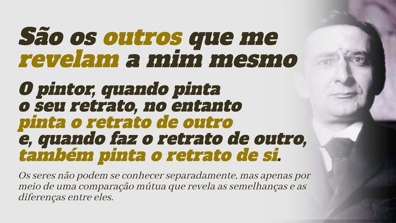 Como se conhecer através do outro? (Louis Lavelle)