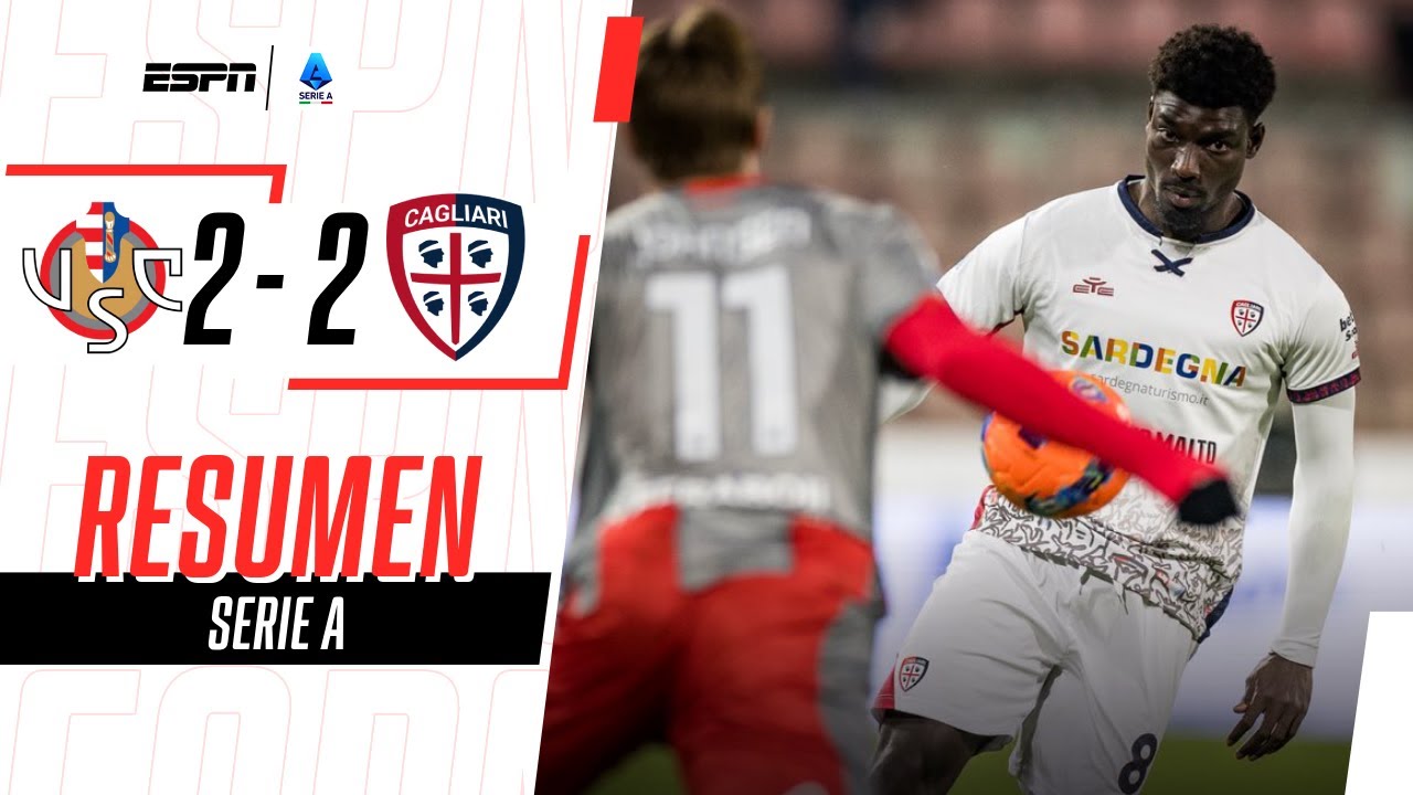 VARDY ANOTÓ Y ASISTIÓ PERO A CREMONESE SE LO EMPATARON | Cremonese 2-2 Cagliari | RESUMEN