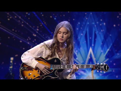 Dominyka Mauliūtė performing Wes Montgomery - D-natural Blues at "Lithuania's Got Talent 2023"