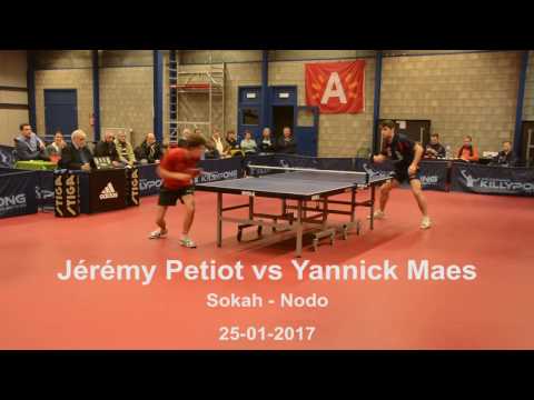 Jérémy Petiot vs Yannick Maes