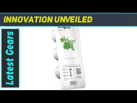 Grow Fresh Arugula at Home Effortlessly | Click and Grow Smart Garden Arugula Pods