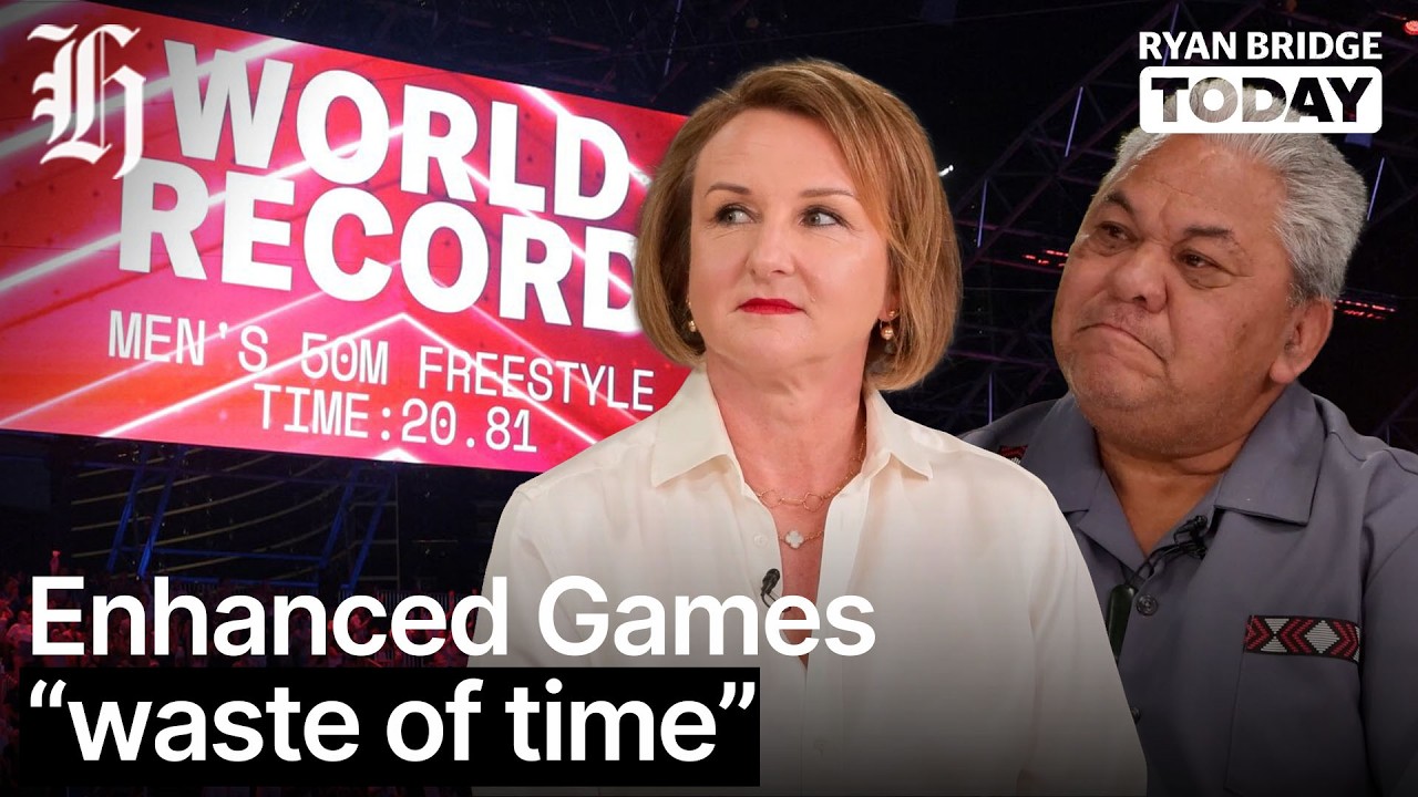 Enhanced Games are a 'waste of time' | Ryan Bridge TODAY