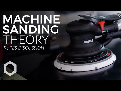 Rupes Product Series: E8 - Machine Sanding Theory