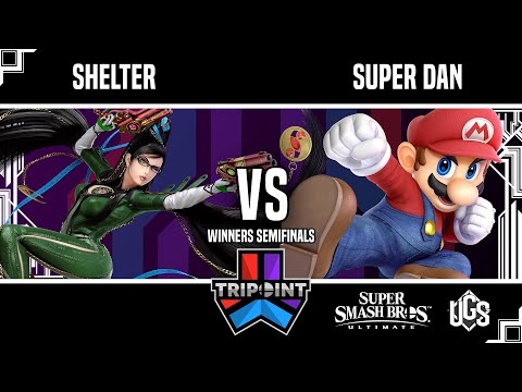 Tripoint Smash 163  -  Winners Semifinals  -  Shelter(Bayonetta) Vs. Super Dan (Mario)