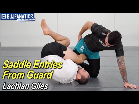 Saddle Entries From Guard by Lachlan Giles