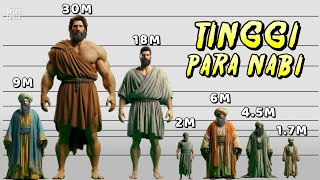 Download lagu SETINGGI BUKIT⁉️ Inilah Tinggi Para Nabi Dari Nabi Adam Hingga Nabi Muhammad Yang Menakjubkan 😱 mp3