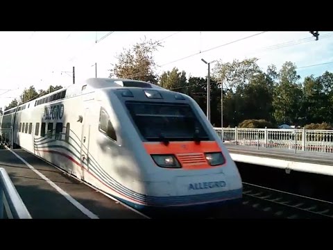 Allegro train, Finland to Russia