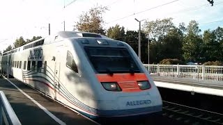 preview picture of video 'Allegro train in Russia. Allegro поезда.'