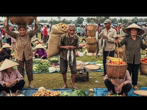 Hidden Village Mountain Market, Cambodia | Authentic Cambodian Rural Life & Slow Living