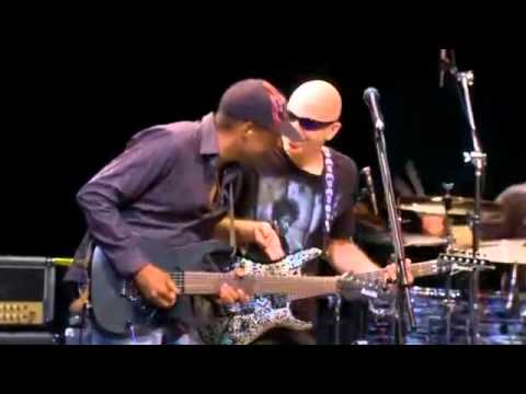 Orianthi & Tony MacAlpine guitar solos on Rockin' In The Free World (Neil Young cover) live 2011