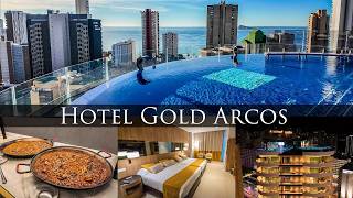 Hotel Gold Arcos 4 Sup Benidorm | HER ŞEYİ ÇEKTİK (Odalar, Yemekler, Havuz, Plaj