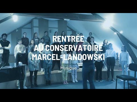 Rentrée au conservatoire Marcel-Landowski