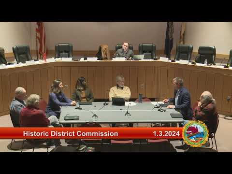 1.3.2024 Historic District Commission