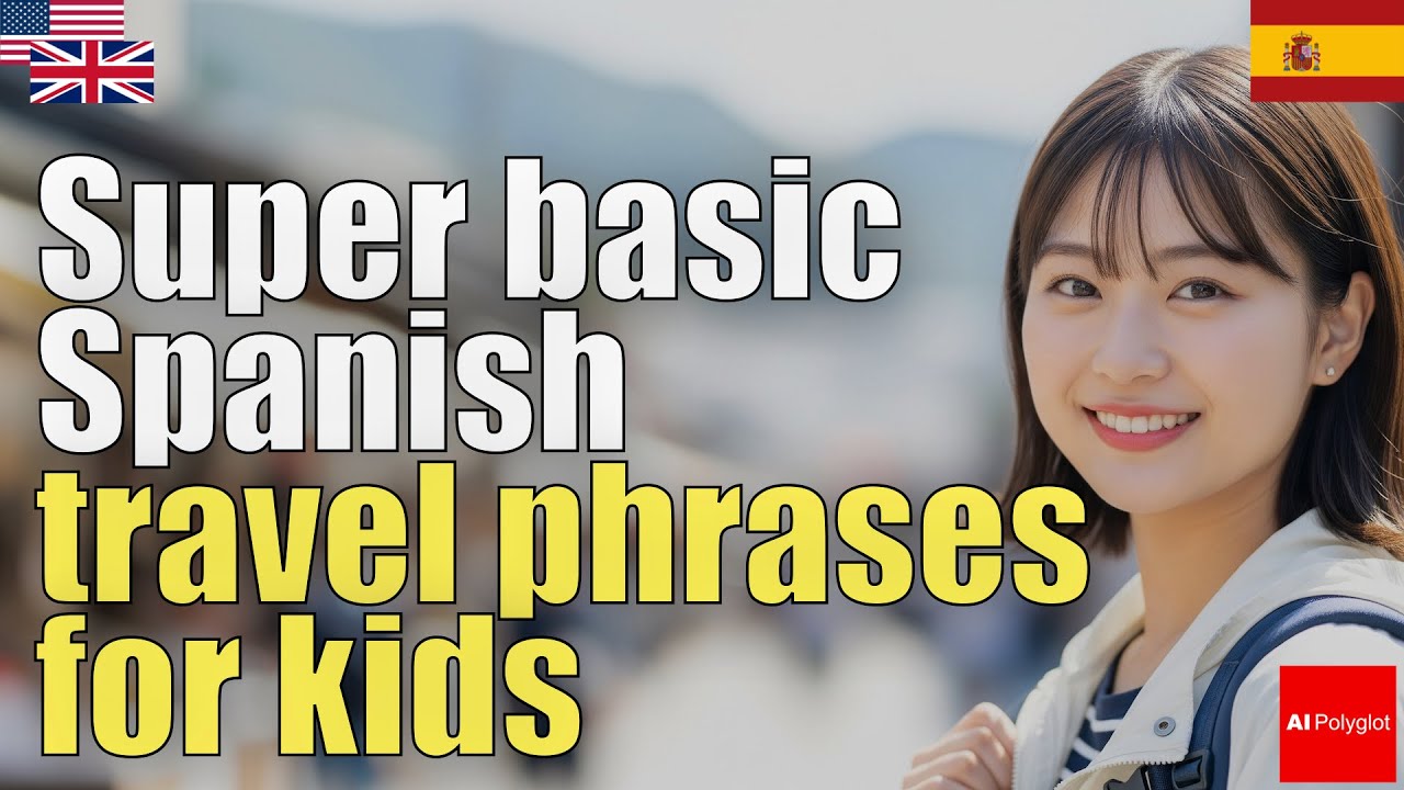 Super basic Spanish travel phrases for kids | Natural Listening | Must-Know | learn Super basic Spanish travel phrases for kids | Natural Listening | Must-Know | learn