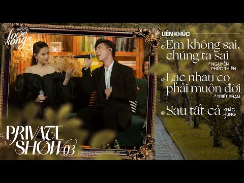 Video thumbnail for Em Không Sai, Chúng Ta Sai / Lạc Nhau Có Phải Muôn Đời / Sau Tất Cả - Live