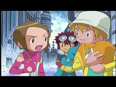 Digimon Season 2 ~ Kari & TK Argue and Andromon Recognizes Tai