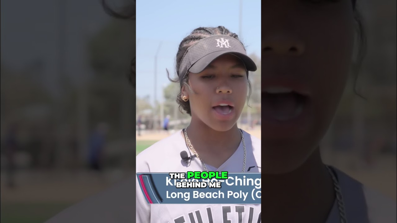 OU Softball commit Kiele Ho-Ching prides herself on leading by example for her teammates