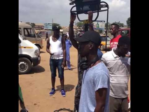 Keeny Ice "Move" video shoot featuring Koffi Kinaata