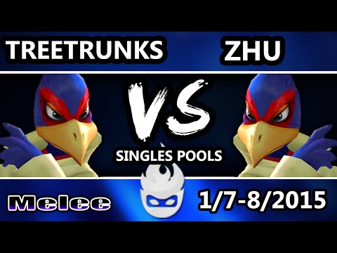 Paragon 2015 - TreeTrunks (Falco) Vs. Zhu (Falco) SSBM Singles Pools - Melee