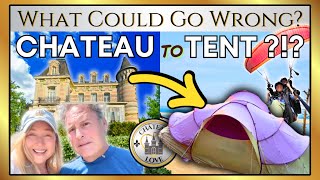 LEAVING our French Chateau for TENT LIFE? TERRIFYING Dune du Pyla PARAGLIDING!! 🏰 💖