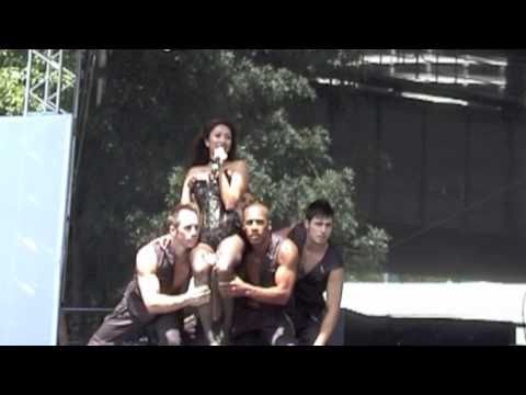 Robyn Loau debuts her new live stage show at the Festival Of The Voice Australia Day 2011