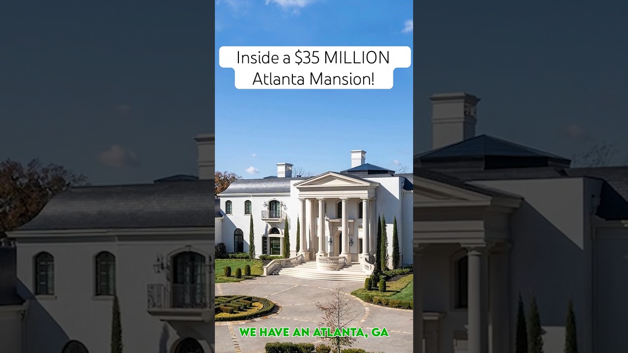 Inside a $35 MILLION Atlanta, GA Mega Mansion!