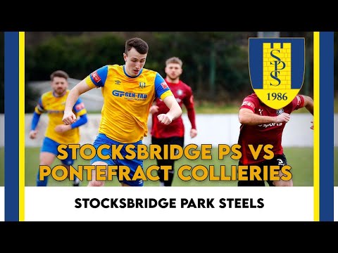 Stocksbridge Park Steels 2-0  Pontefract Collieries - Match Highlights
