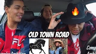 LIL NAS X - OLD TOWN ROAD (HORSES IN THE BACK) REACTION REVIEW