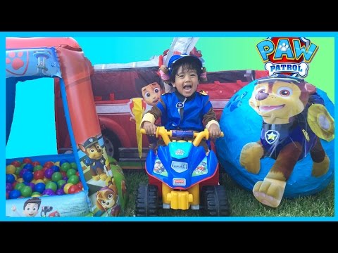 PAW PATROL TOYS GIANT EGG SURPRISE OPENING for kids Video