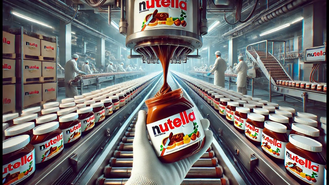 THIS is How NUTELLA is REALLY Made | The ENTIRE Process