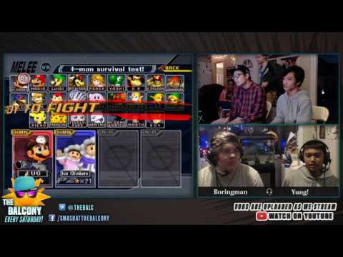 Melee @ the Balcony 83 - Winners Quarters ft. Army (Ice Climbers) VS Franz (Doctor Mario)