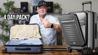 Carry On Luggage With Front Pocket, Worth It? | Coolife Suitcase Review