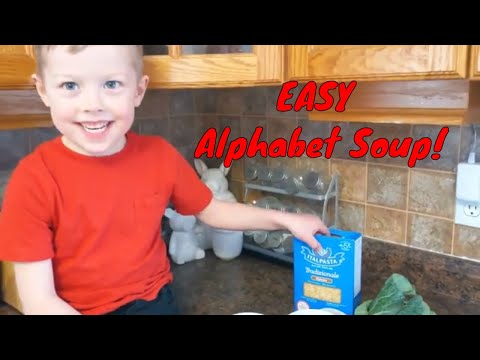 How to Make Alphabet Soup