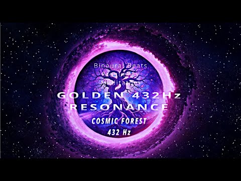432 Hz  Harmony & Unity  | COSMIC FOREST | Golden Phi Resonance ALPHA WAVES Music for Relaxation