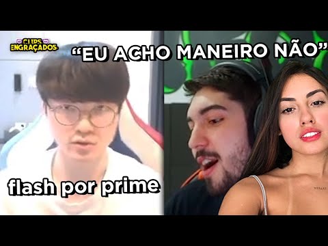 JUKES CRITICA A NAMORADA, FAKER FLASH POR PRIME E RENGAR TANK - CLIPS ENGRAÇADOS #114