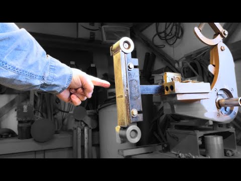 Installing a Ceramic Glass Platten on a 2x72 belt grinder