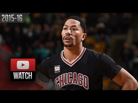 Derrick Rose Full Highlights at Celtics (2016.01.22) - 27 Pts (Bulls Feed)