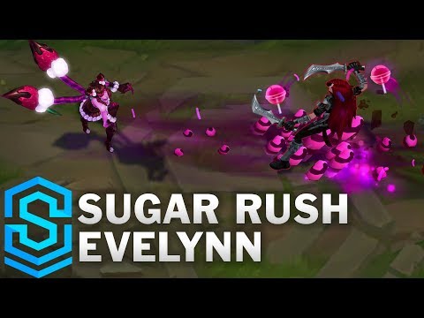 Sugar Rush Evelynn Skin Spotlight - Pre-Release - League of Legends