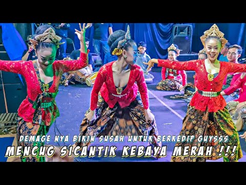 MENCUG SICANTIK BERKEBAYA MERAH ! DEMAGE NENG ERDA BIKIN SUSAH NGEDIP - Putra Macakal Hajat Teh ita