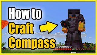 How to Make a Compass in Minecraft Survival Mode (Fast Recipe Tutorial)