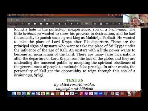Srimad Bhagavatam 1.18.33 The Elephant Rampages