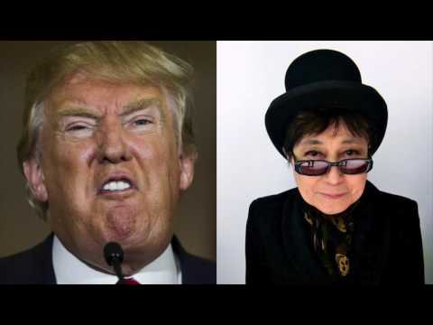 President Trump vs Yoko Ono Battle