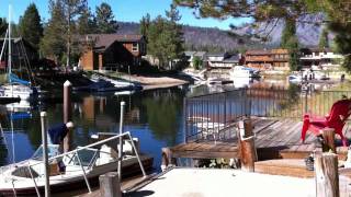 preview picture of video 'Our boat slip in the Tahoe Keys'