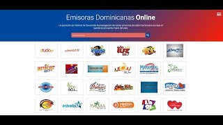 Emisoras Dominicanas -  Radio -  FM & AM en Vivo
