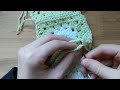 How to whip stitch granny squares