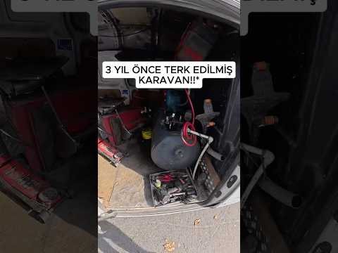 Selamlar dostlar bugün 3 yıldır kullanılmayan karavanın lastiklerini onardık abone olmaya unutmayın￼