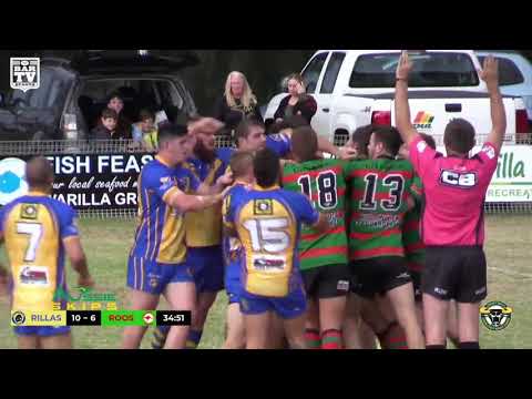 2018 Group 7 Round 4 1st Grade Highlights - WLS Gorillas Vs Jamberoo Superoos