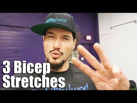 How to Stretch Biceps & Pecs | 3 Quick Bicep Stretches for Mobility Video